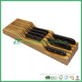 Magnetic Knife Block / Bamboo Block With Stainless Steel, High Quality Bamboo Knife Block Universal Knife Holder,